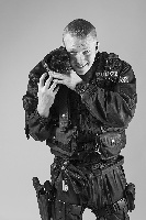 Ateliérové černobílé fotografie