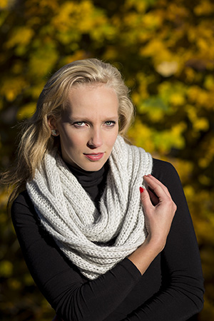 Fotka portrét modelka