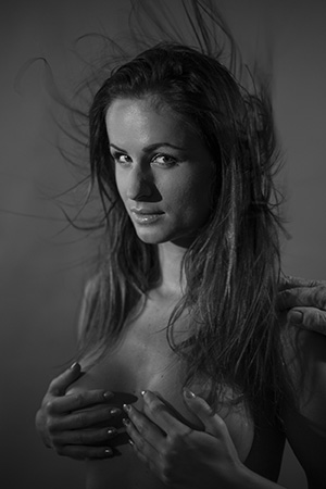 Portrét modelky